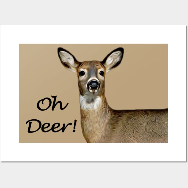 Oh Deer! Wall Art by MaryLinH